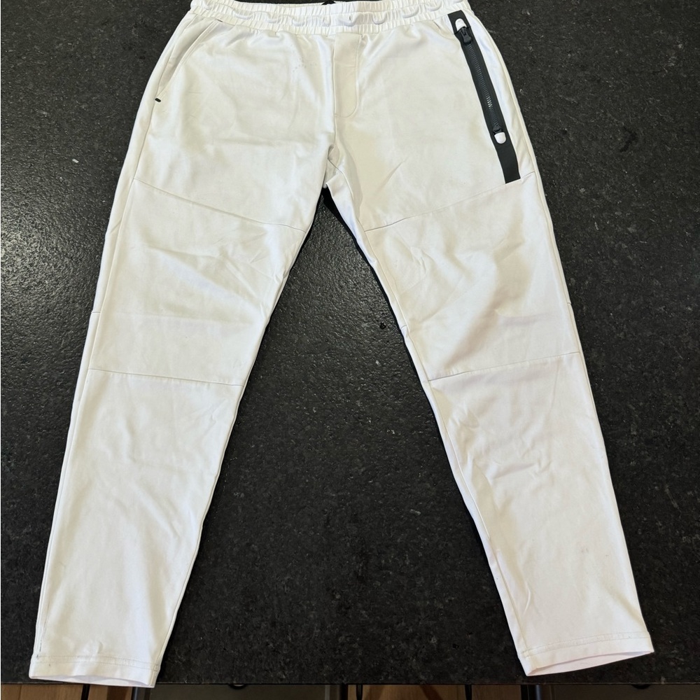 Greyson Athletic White Sweatpants Mens Large
